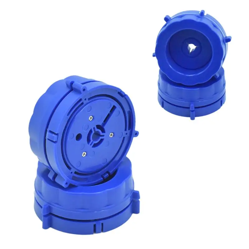 ABKQ-1Pair Opener Kits For Tascam NAB Hub Adapter Plastic Base For Reel To Reel Tape Recorder Blue