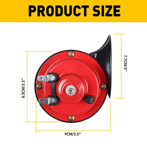 8 best sales claxon 12v auto - №1