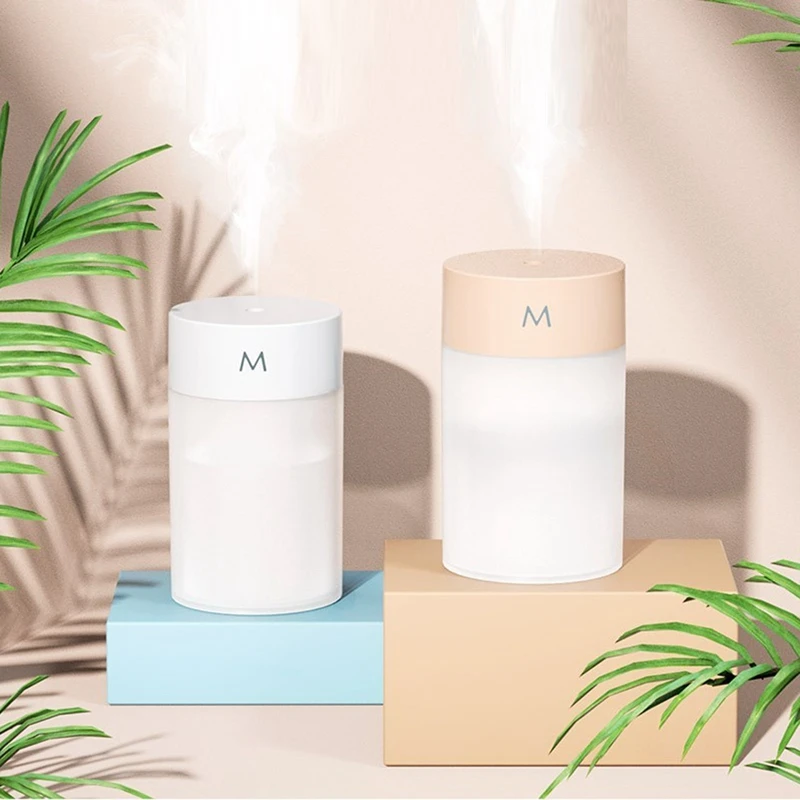 Mini Air Humidifier Portable USB Aroma Diffuser Desktop Air Diffuser With Colored Night Light For Home Car Office