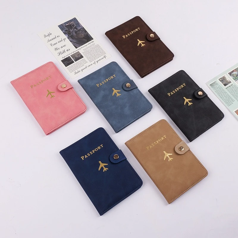 

PU Passport Holder Ticket Passport Covers Travel Passport Protective Cover ID Credit Card Holder Travel Accessories