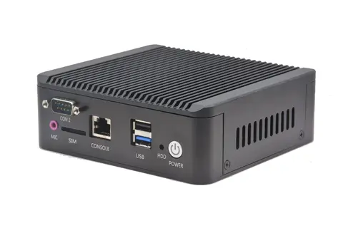 NUC Fanless Mini PC de alto desempenho PC Stick Windows 7 8 10 Celeron J1900 Quad Core SSD WIFI HDMI VGA USB3.0 COM SIM