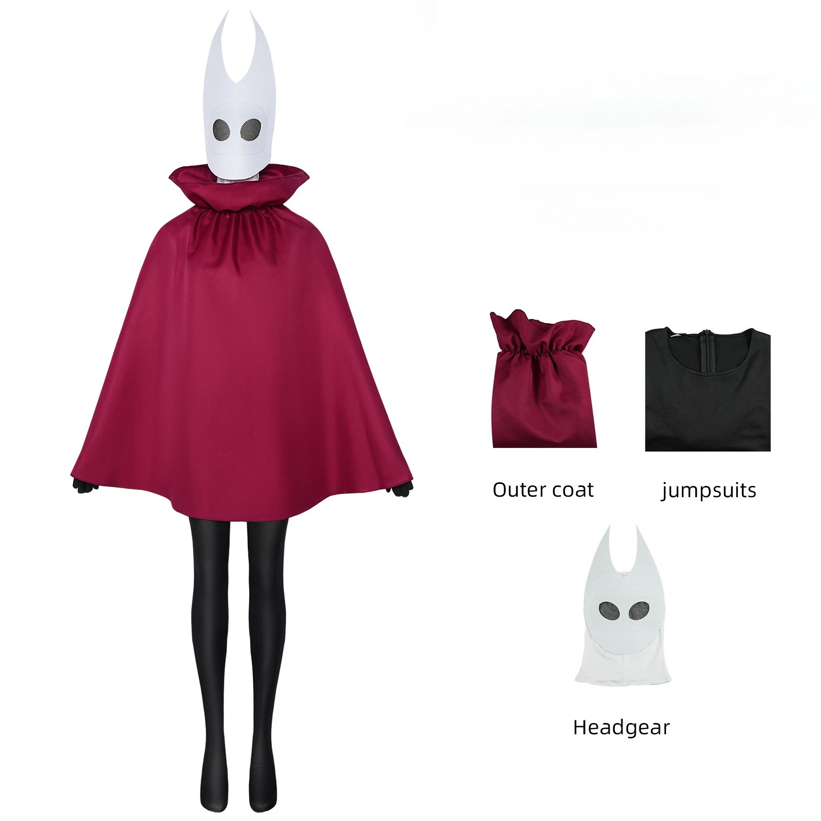 Hollow Knight: Silksong Hornet Game Outfit Costume Halloween