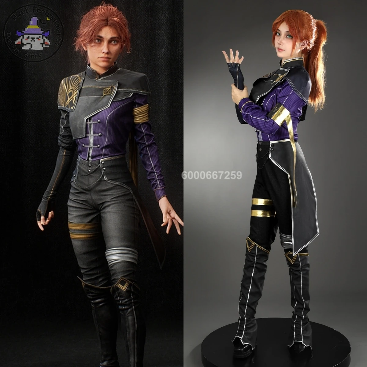 

Fashion Game Cosplay Costume Anime Maelle Role Playing Clothes Uniform Full Set for Women Comic Con Halloween Party Suits Set