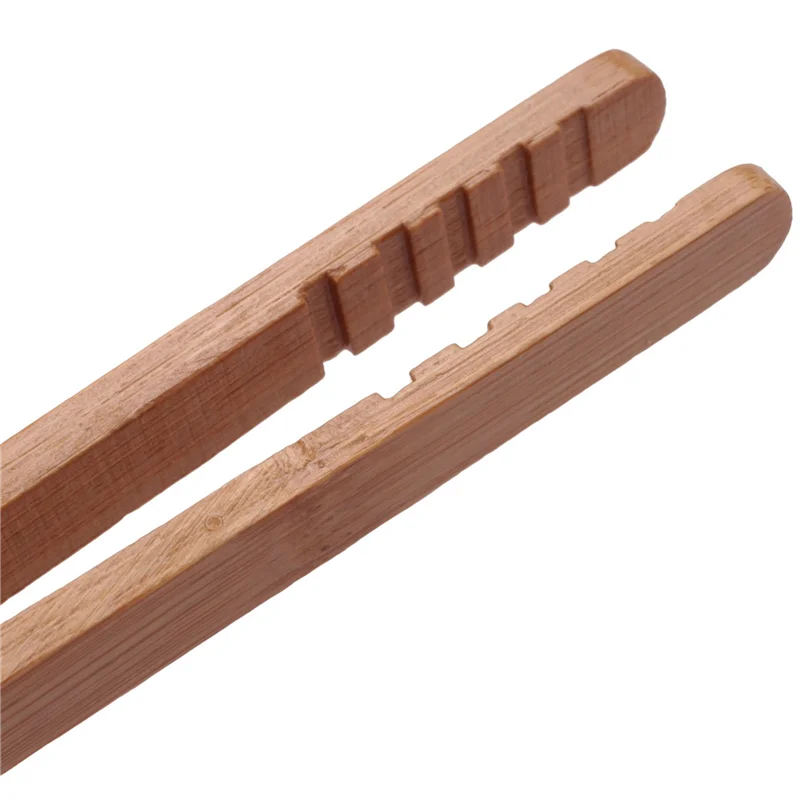 

ABDJ-36PCS Bamboo Toaster Tongs, 7 Inch Wood Kitchen Tongs, Reusable Wood Cooking Tongs, For Toast, Cooking, Bread, Fruit Tea