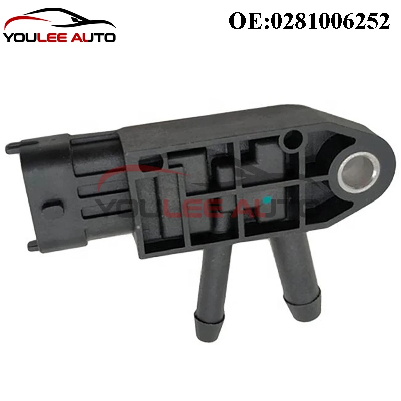 OEM 0281006252 227702184R DPF Differential Pressure Sensor For Renault Megane III Grandtour KZ 1.5 DCI Diesel 2009-2016 Parts