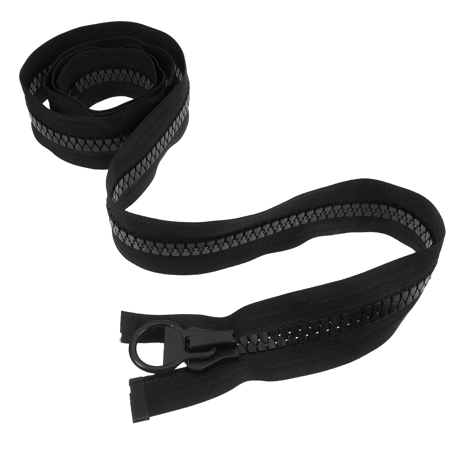 

Heavy Duty Giant Plastic Zipper 150Cm Separating Zipper for Outdoor Fabrics Canvas Covers Boat Tent Trampoline Sleeping Bag