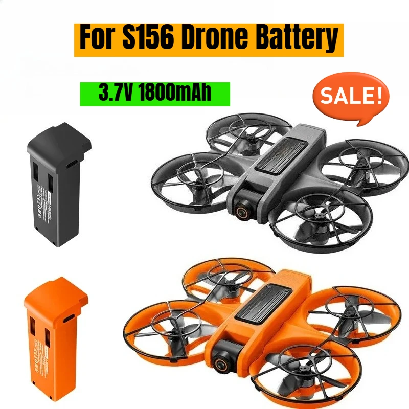 

For S156 Drone Battery 3.7V 1800mAh Battery for S156 Drone Battery
