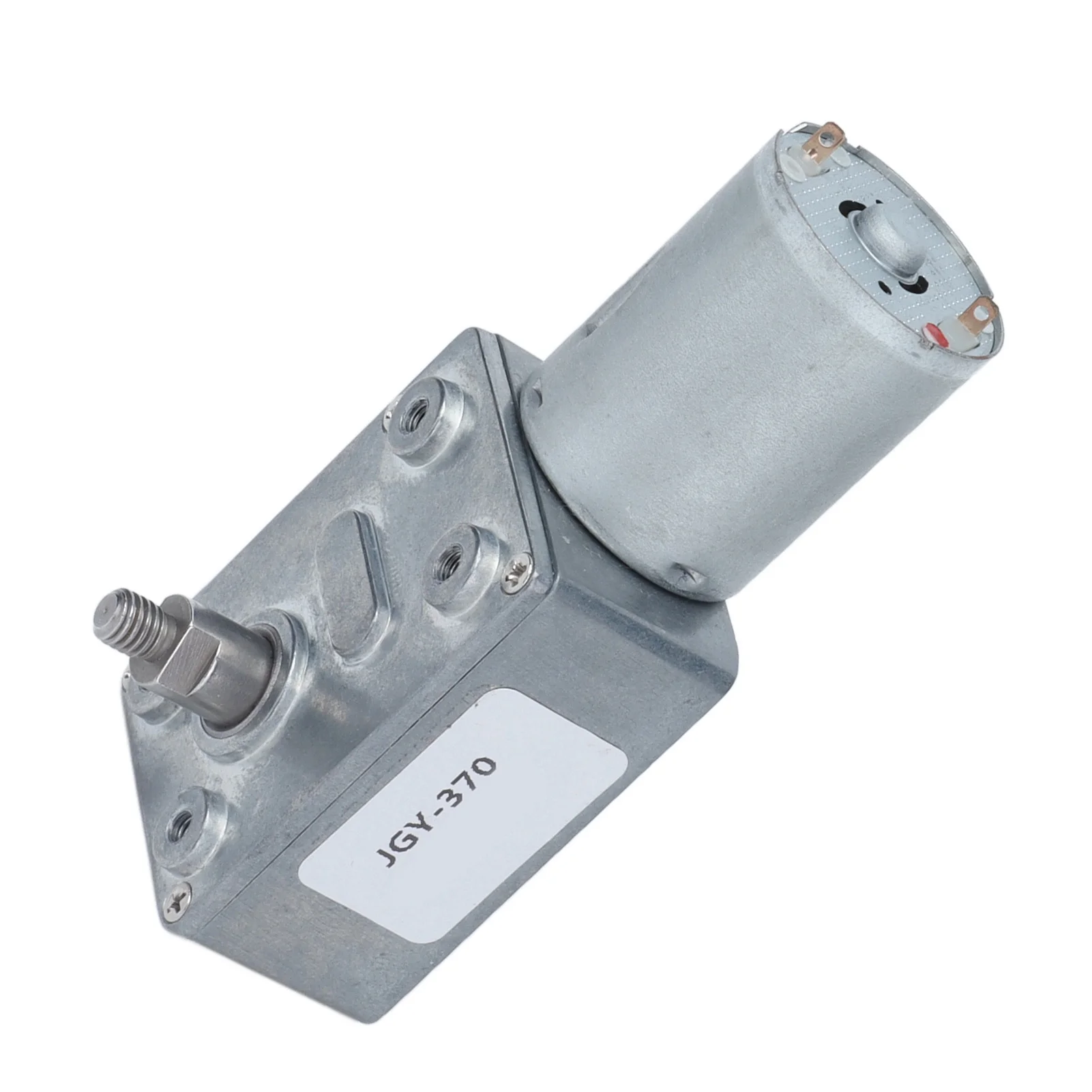 DC12V Worm Gear Motor Self Locking Reversible Speed Reduction Motors with 8mm Shaft