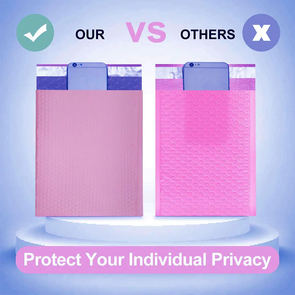 

25pcs Bubble Envelope Bags Self Seal Mailing Packages for Phones Cosmetics Jewelry Electronics Opaque Reliable Sealed File