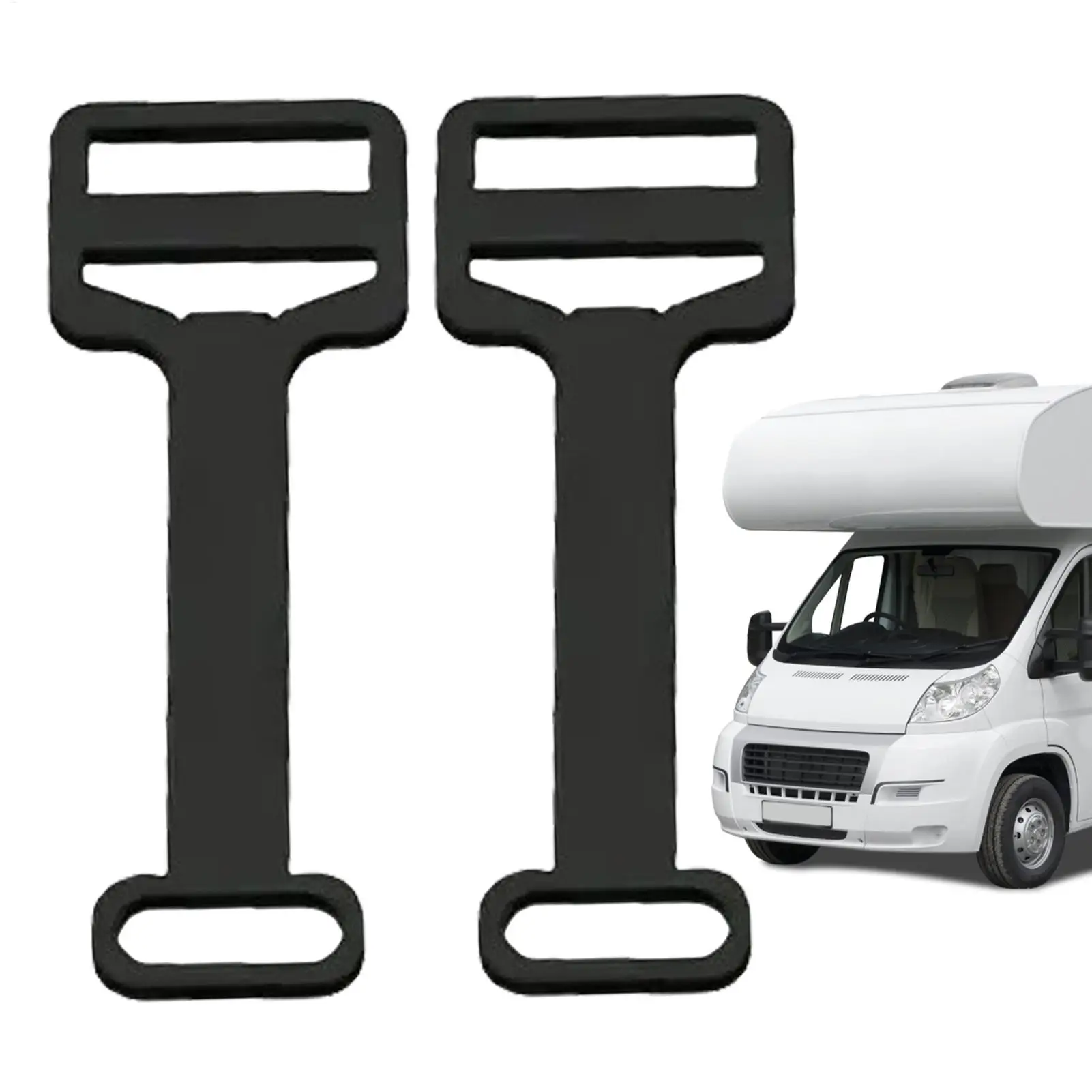 2pcs RV Window Security Latch & Ventilation Limiter, Child Safe Lock Restrictor For Travel Trailer Caravan Campers