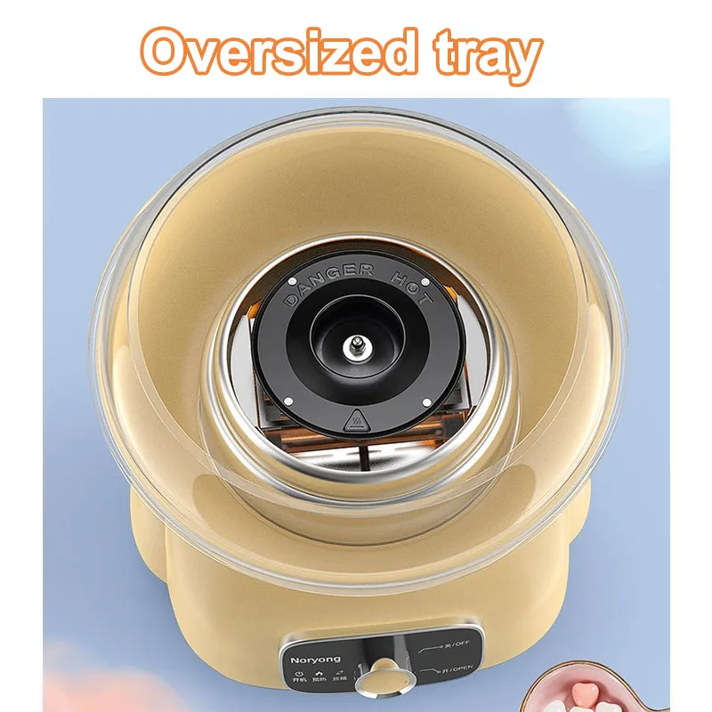 220V small household children's DIY cotton candy machine food grade PP material low-noise cotton candy maker