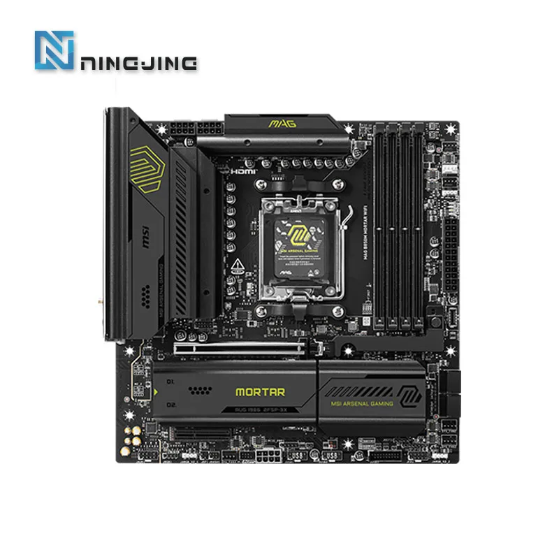 اللوحة الأم MSI B850M MORTAR WIFI Micro ATX لمقبس AMD AM5 B850 - موديل جديد #4