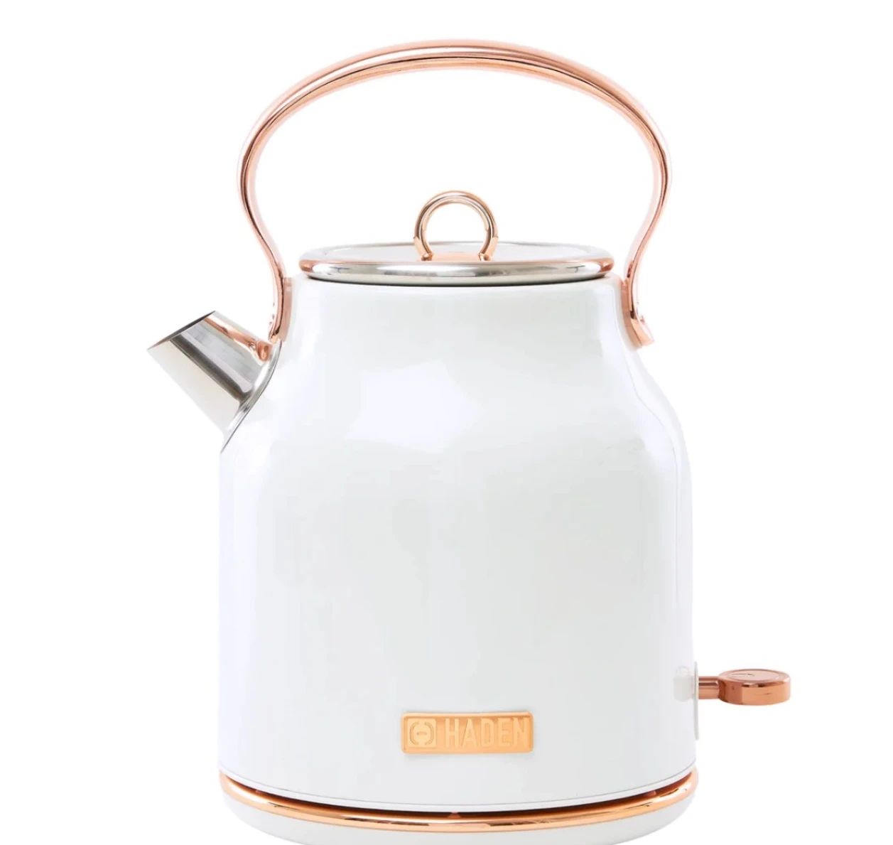 

Haden 1.7L Heritage Electric Kettle Ivory & Copper