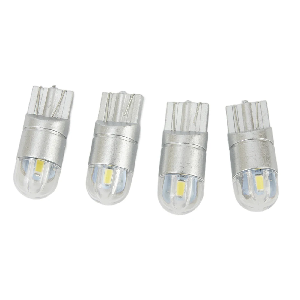 

Bright Light Bulbs Canbus White 2SMD 6000-6500K Accessories DC 12V License Light Bulb Parts Replacement Silica