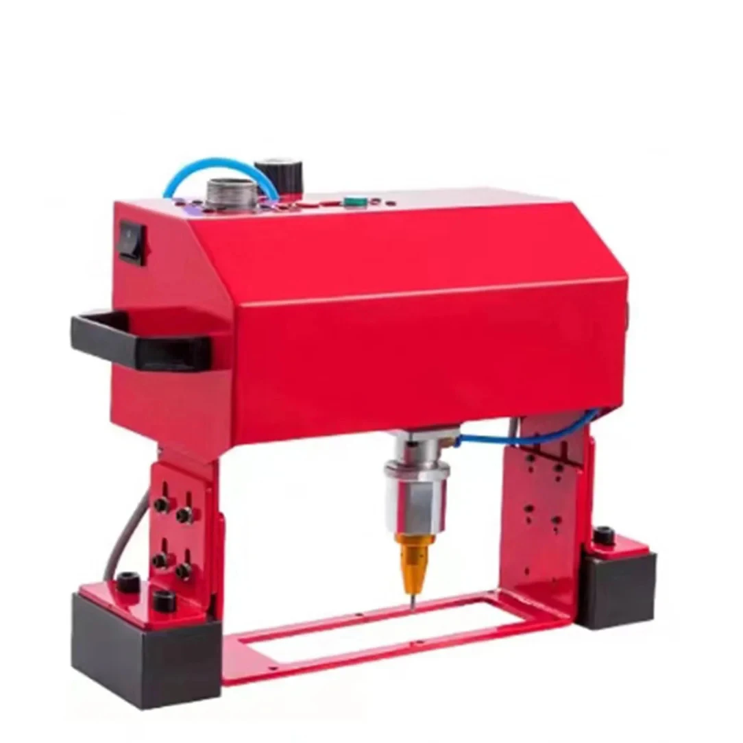 220V/110V Portable Metal Pneumatic Dot Peen Marking Machine For VIN Code(140*40mm) Frame Marking Machine Chassis Nmber