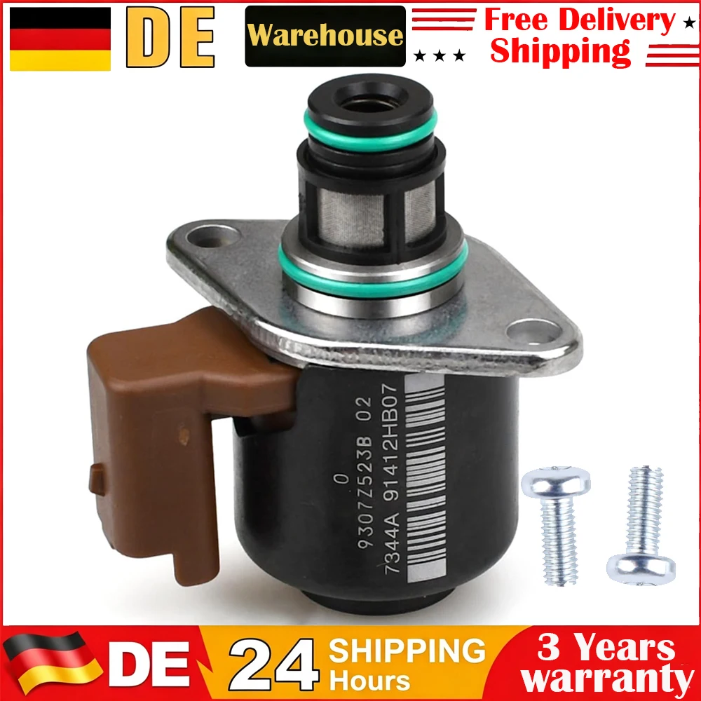 Image of 1 Stück Auto-Kraftstoffdruckregler-Dosiersteuerventil SCV-Ventil 9307Z523B für Citroen C3 Ford Focus Mondeo Transit Dacia Logan Hyundai Kia Bongo Carnival Almera Micra Renault Clio Kangoo Scenic