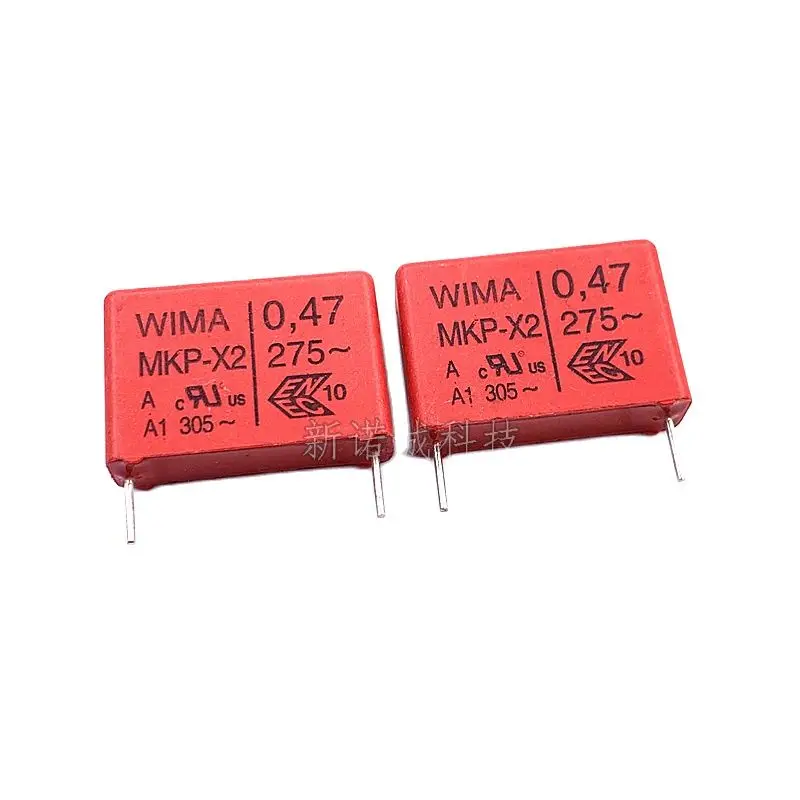 

10PCS/Weimar Capacitor 275VAC 474 0.47UF 275V 470nF MKP-X2 Pin Distance 22.5mm