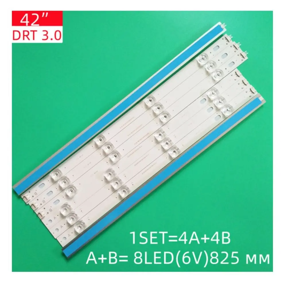 Pièces de rechange pour LC420DUE 42LB5500 42LB5800 42LB560 INNOTEK DRT 3,0 42 pouces A B 6916L-1710B 6916L-1709B, 8 pièces/kit, nouveau