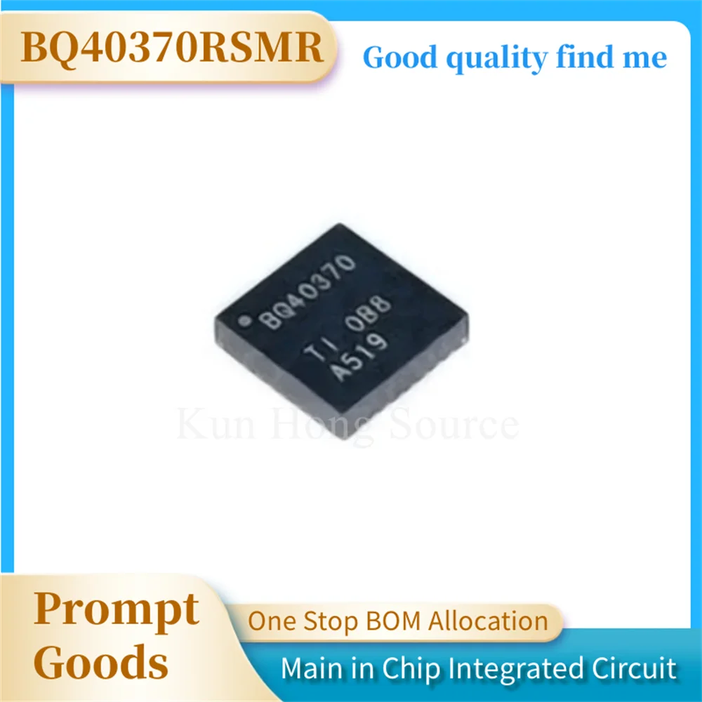 

1 шт., BQ40370RSMR, QFN32, BQ40370 VQFN-32, микросхема управления питанием