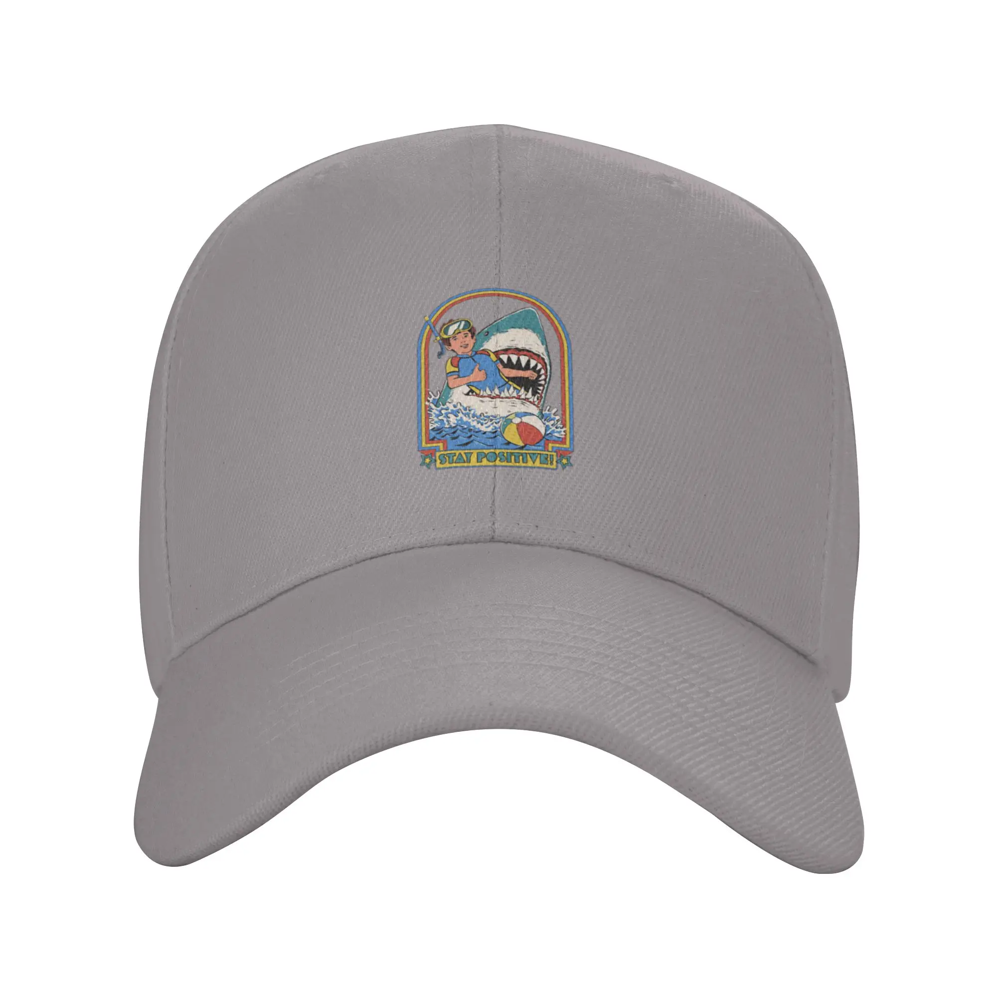 Hot Sale Stay Positive Baseball Cap  Windproof Men's Cap  School Life Men's Cap
