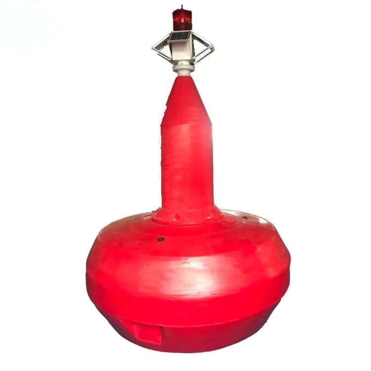 Marine Floating Auxiliary Navigation Buoy for Sale Red Cone Buoy Beacon Buoy