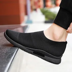 Fashion Men's Socks Running Casual Shoes Mesh Breathable Sneakers Woman Male Couple Comfortable Walking Footwear Shoe Plus Size