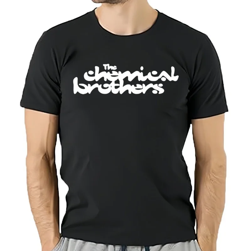 Camisetas divertidas The Chemical Brothers Retro músico  para hombr y mujer, camiseta informal de moda, cam
