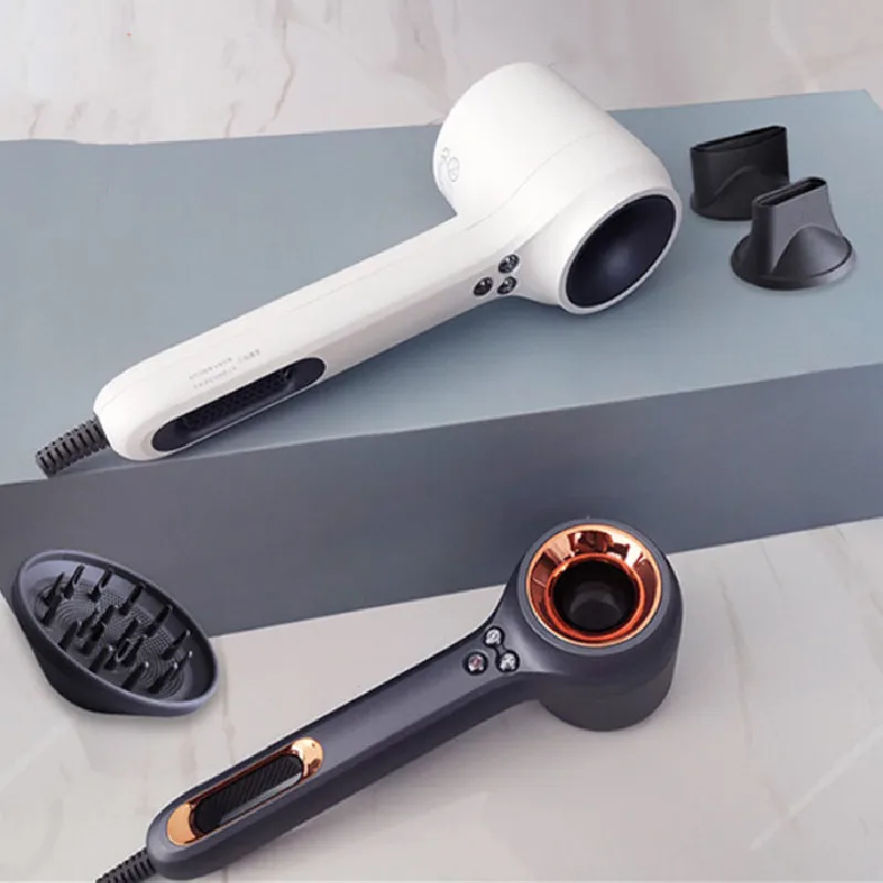 Noise Reduction Design Blow Dryer 1500w Ionic Leafless Hair Dryer With High Speed Brushless Motor Blow Dryer