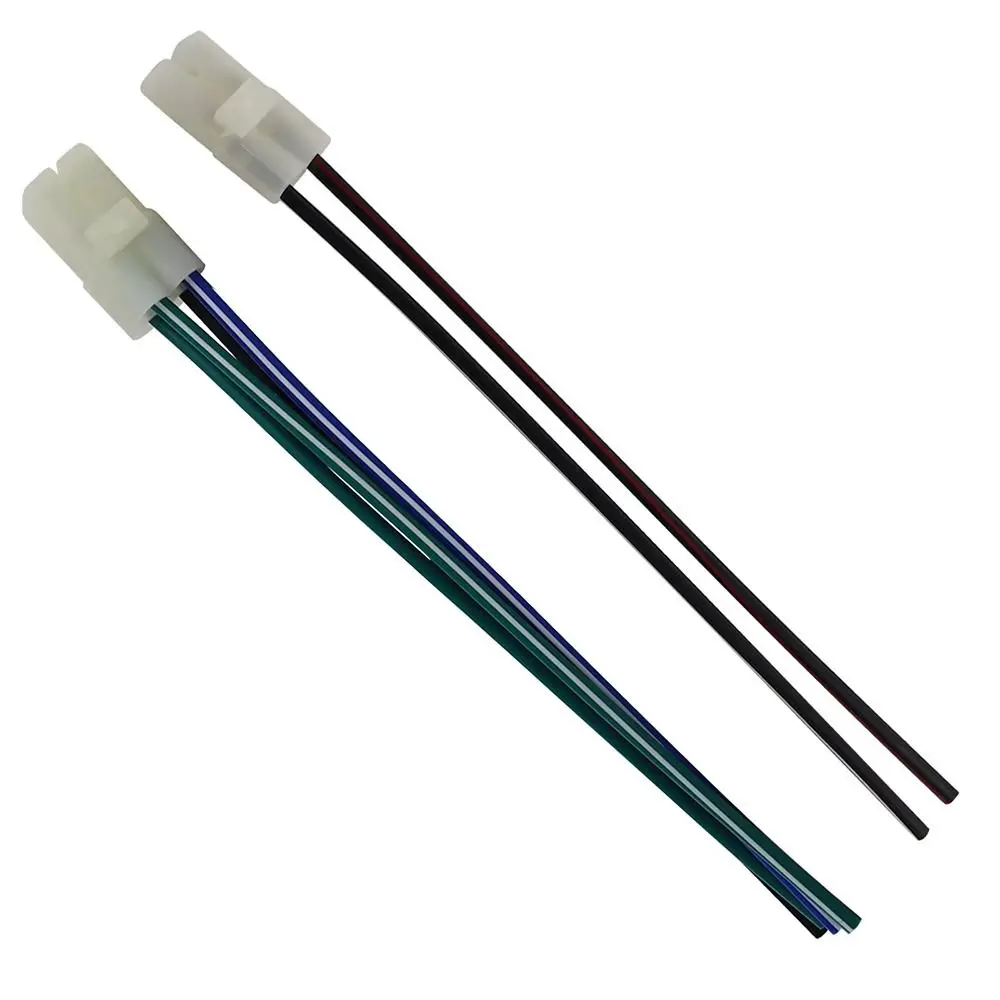 1/2/4Pcs CG-125 Round Head Motorcycle Ignition Coil Plug CDI 4 Pins Harness Plug Head Electric Cable Wire