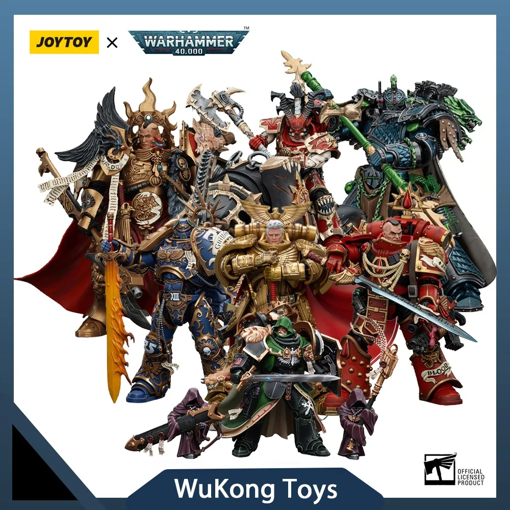 

JOYTOY Warhammer 40K Raldoron Rogal Dorn Alpha Roboute Guilliman Valdor 1/18 Фигурка Коллекционная модель Аниме Модель Подарок