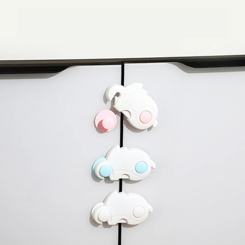 

Kids Security Protection Refrigerator Lock Home Furniture Cabinet Door Safety Locks Anti-Open Water Dispenser Locker Buckle