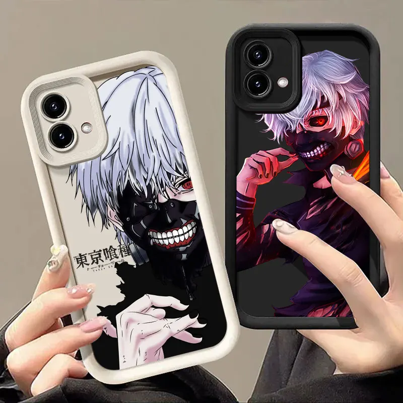 

Tokyo Ghoul Kaneki Ken Anime Phone Case For Motorola Moto Edge 60 50 Fusion 40 NEO G85 G84 G75 G54 G53 G35 G34 G22 G15 G14 Cover