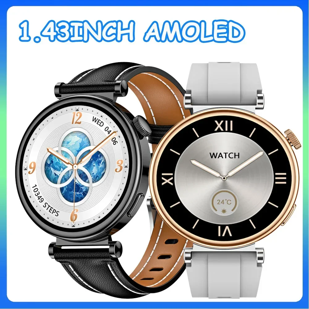 

2024 New Smartwatch for Men 1.43Inch AMOLED Bluetooth Call Sport NFC Relogio Masculino Smart Watches for Android IOS PK GT3 PRO