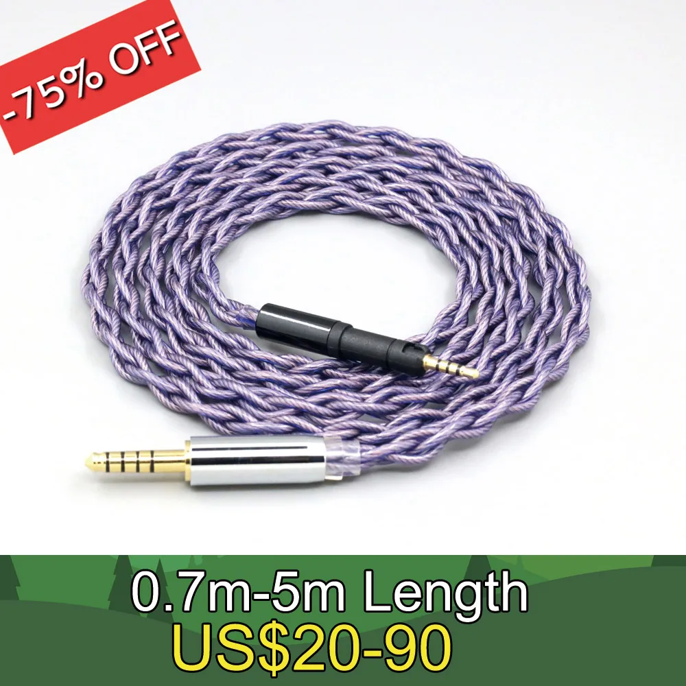 

Type2 1.8mm 140 cores litz 7N OCC Headphone Cable For Sennheiser HD599 HD569 HD 560S HD559 hd560s LN008250