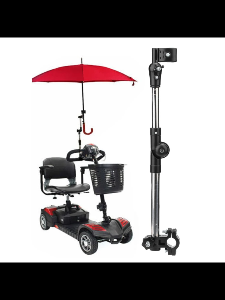 AliExpress NONE Stroller Bike Umbrella Mount Attachment Scooter Handle Bar Umbrella Holder Clamp Supporter Connector