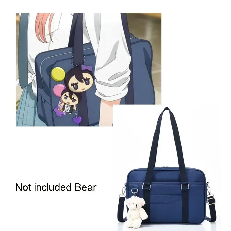 تأثيري حقيبة مدرسة فتاة حقيبة اليابانية JK موحدة حقيبة الملحقات أنيمي بلدي اللباس متابعة حبيبي تأثيري الدعائم