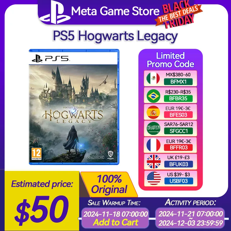 Sony PlayStation 5 Hogwarts Legacy Game Deals PS5 HOGWARTS LEGACY for Platform PlayStation5 PS5 CD-version Game Consoles