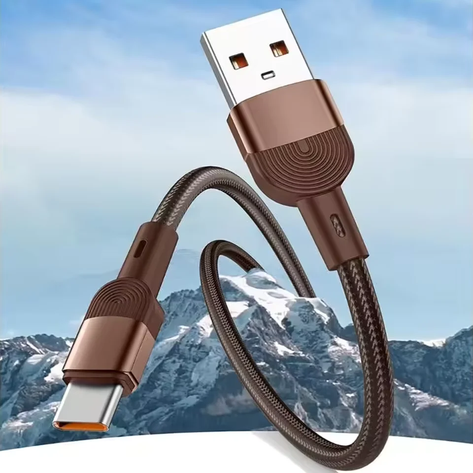 60W USB Type C To USB C Cable For iPhone 17 16 15 Pro Max PD Fast Charging Charger Cord For Samsung S25 24 Huawei Realme Oneplus