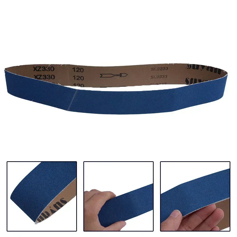 1pc 915×50mm Sanding Belts Abrasive Bands Grinding Band 40# 60# 80# 120# Steel Polishing Belt Grinder Accessories