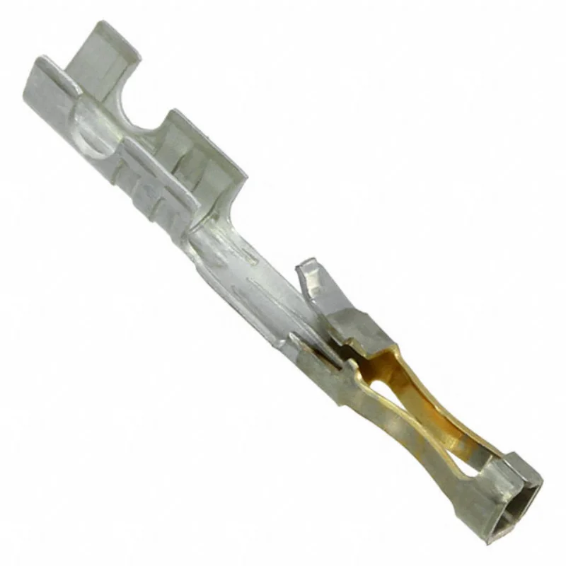 （50pcs）0016021124 SL Crimp Terminal Series 71851 Female with 0.38µm Selective Gold (Au) Plated Contact 22-24 AWG Reel 16021124