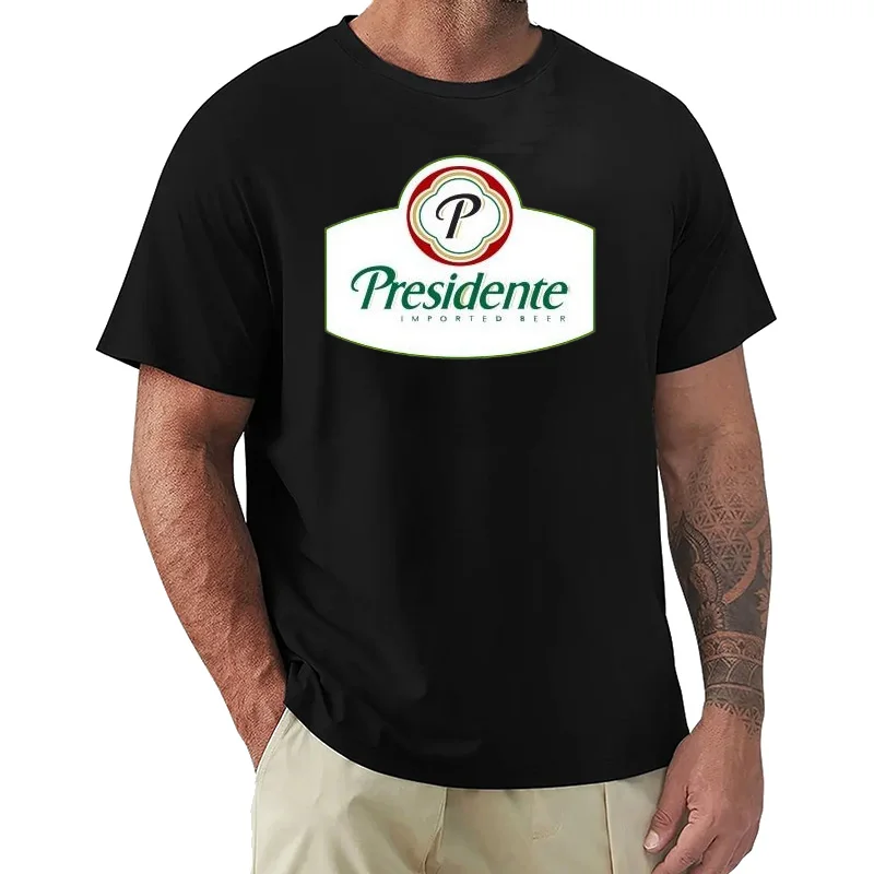 Nueva Camiseta de Cerveza Presidente Caribbean para Hombre, República Dominicana