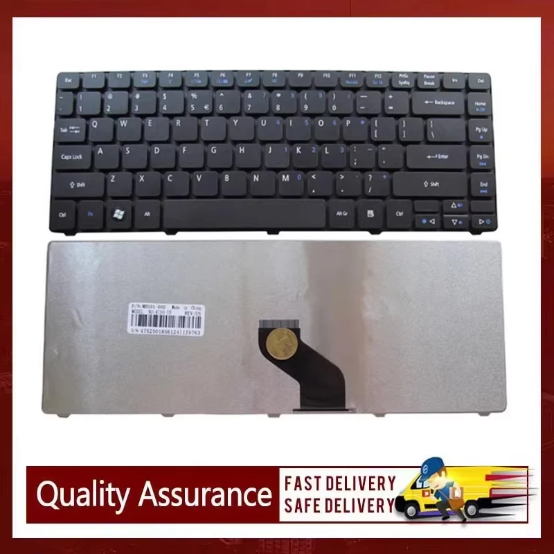 Novo teclado de substituição para laptop Acer Aspire 3820 3810 3935 4750G 4736 4743 4820 4741 4540 4810 4535 4743G 5942