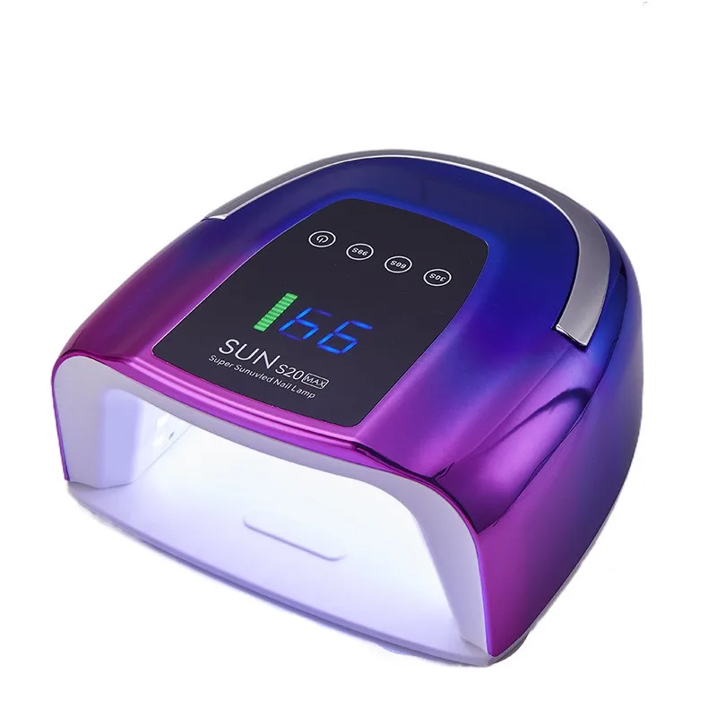 

Professional 200W Rechargeable Nail Lamp 48 Pcs UV LED Beads Therapy Quick Drying Nail Baking Glue LED Nail Lamp