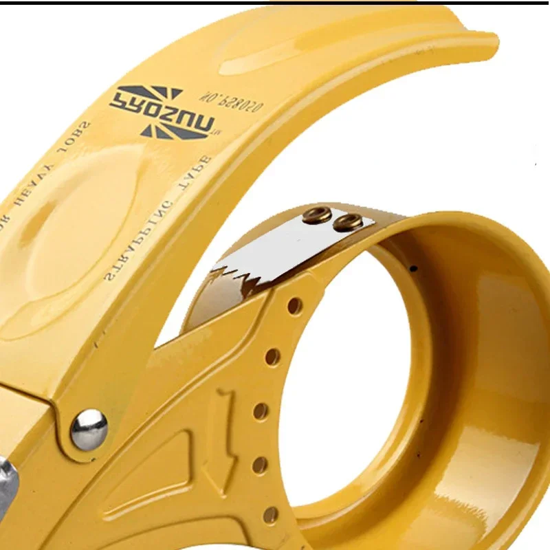 1PC Random Color 48/60mm Packaging Tape Dispenser Metal Tape Cutter Packing Seal Dispenser Scotch Tape Dispenser