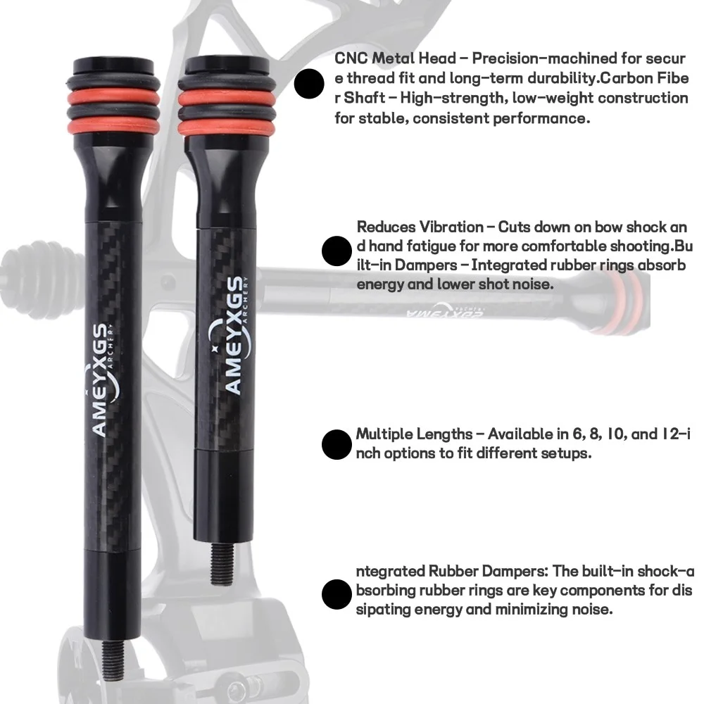 Stabilisateur anti-vibration p - Bow Stabilizer Carbon Fiber 8 Inch avis et prix