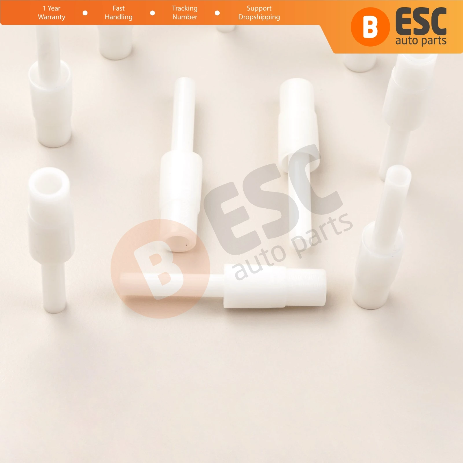 ESC Auto Parts ECP049 10 Pieces Cable End Rope Dowel for Window Regulator Winder Mechanism Type BCP049 Fast Handling