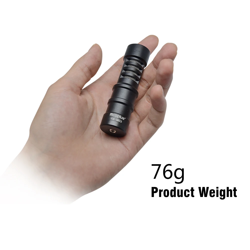 Mcoplus 3.5mm Directional microphone Audio Plug Professional Camera Recording Microphone For Camera DSLR Digital Video Computer