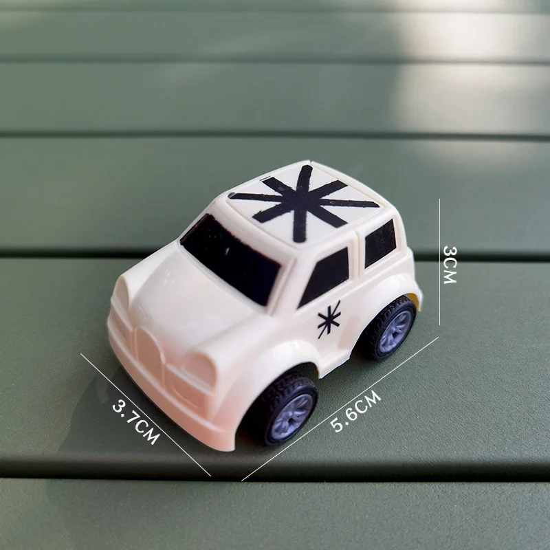 Children Pull Back Car Toys Educational Toy Plastic Simulation Cartoon Cute Mini Small Car Model Children Best Birthday Gifts