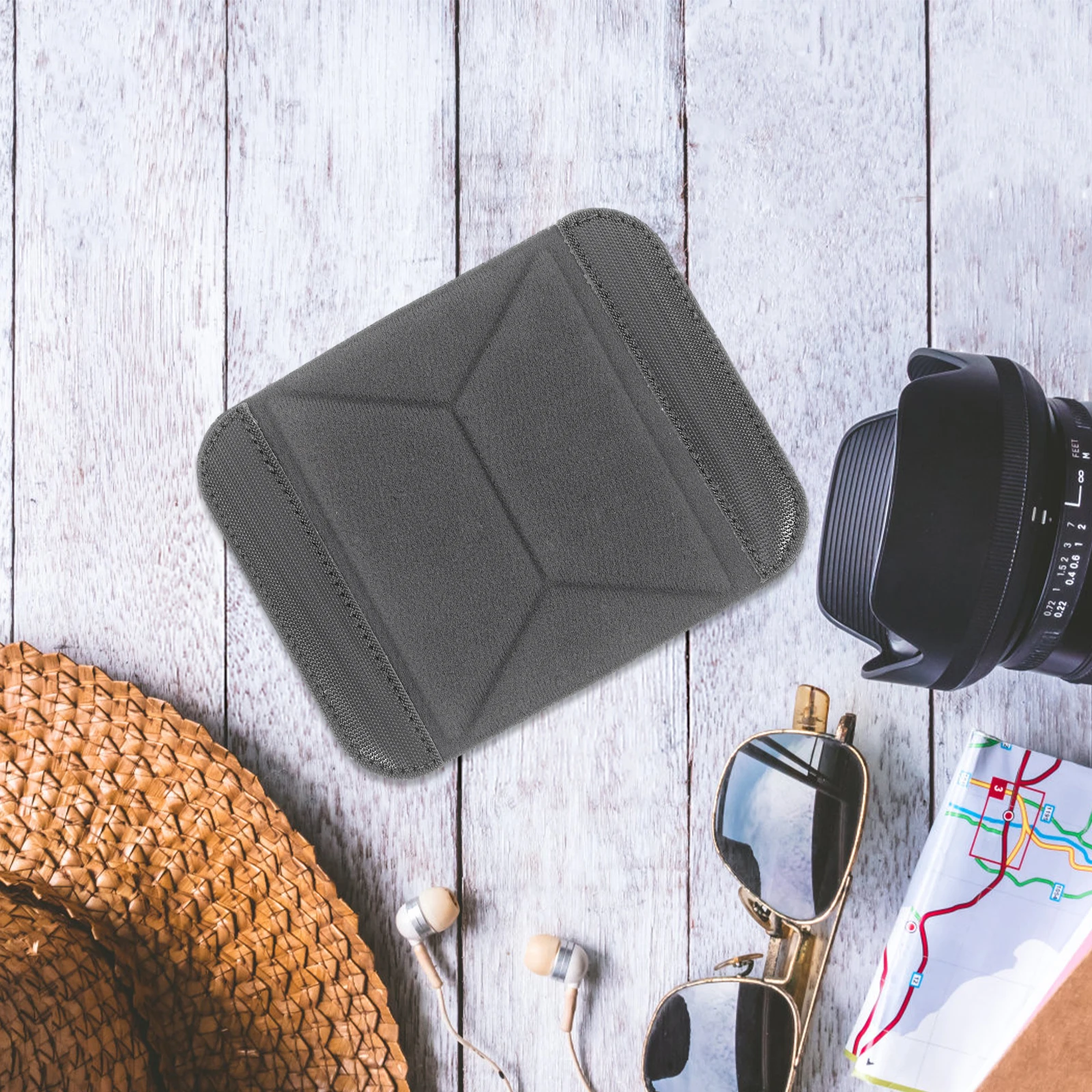 

2pcs Camera Bag Inserts Padded Shockproof Foldable Dslr Lens Protective Divider Panels Universal Compatible Lightweight