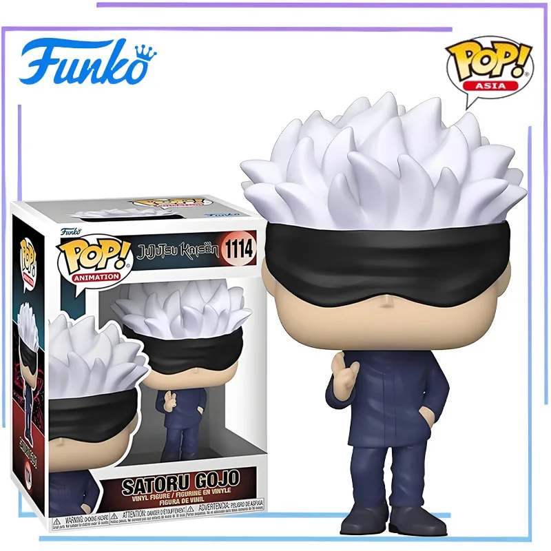 

Genuine Edition FUNKO POP《Jujutsu Kaisen Season 1》 - Satoru Gojo Anime Action Ornament Model Toys Assembly Collectible Model